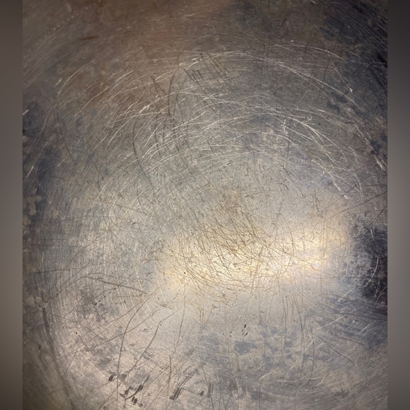 Nambé 527 Handmade Serving Bowl Tri Corner Dish Made of Aluminum Alloy Metal - Picture 6 of 11